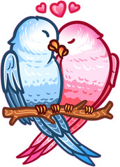 cute love birds 