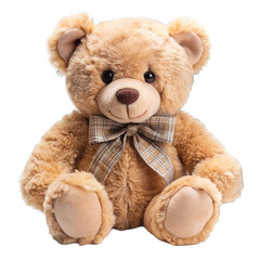 teddy bear on white background