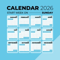 The Essential 2026 Planner: Sunday Start Edition