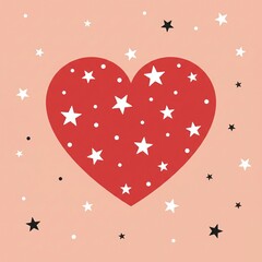 hearts and stars