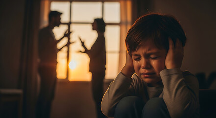 Child Caught in Parental Conflict: Sadness and Stress