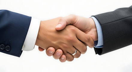 Business Handshake: Agreement and Partnership