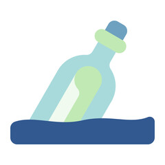 Message in a bottle icon