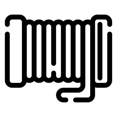 Fishing line icon