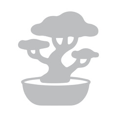 Stylized Bonsai Icon