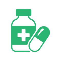 vector illustration of medical icon