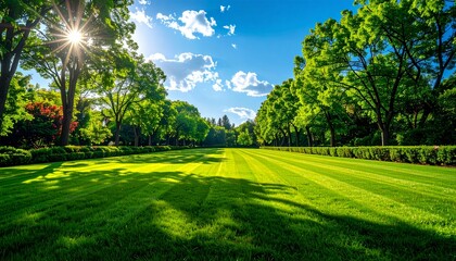 lawn background