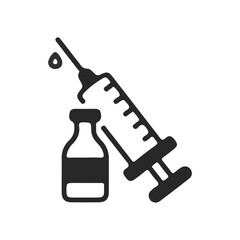 Healthcare Vaccination Equipment Flat Design