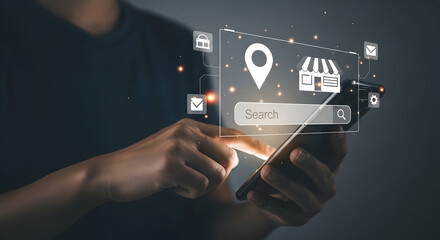 Find local stores using mobile search for quick shopping solutions