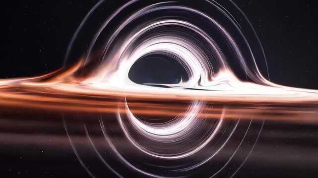 Stunning Visualizations of Black Holes and Gravitational Lensing Phenomena.