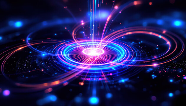 Quantum spintronics vortex - cosmic energy dynamics and quantum flow visualization
