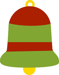 Colorful Decorative Christmas Bell