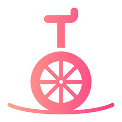 monocycle gradient icon © afif
