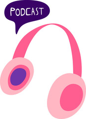 Podcast Sticker Element