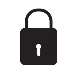 lock icon vector illustration