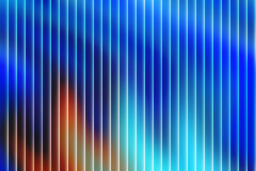 Vibrant Abstract Light Waves, A Stunning Blend of Blue and Red Gradients Creating Dynamic Energy Flow, Modern Digital Art with Vertical Lines and Futuristic Motion Effect.
