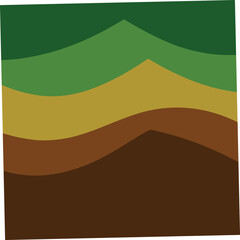 forest green to earthy brown soft blend.eps