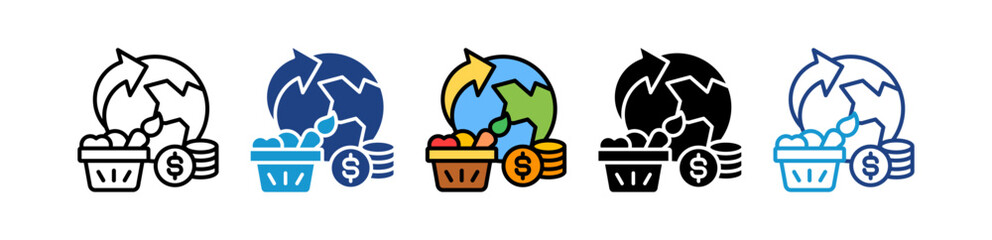 Food Exports multiple icon
