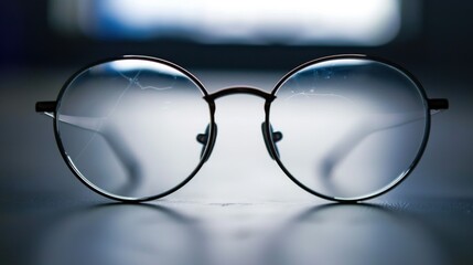 Fashion Eyewear Collection: Sunglasses, Eyeglasses & Optical Specs&mdash;Black/White/Blue Frames, Plastic Lenses & 3D Isolated Designs for Summer