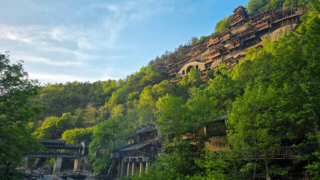 Wangxian Valley, a village with a history of more than a thousand years, is located in Shangrao City, Jiangxi Province.It is an AAAA-class tourist attraction in China.
