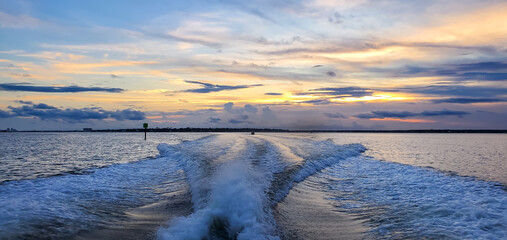 July in Orange Beach, Alabama, Sunset