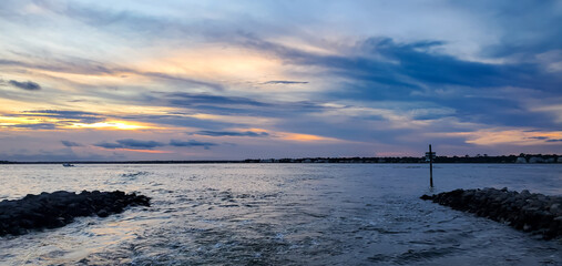 Naklejka premium July in Orange Beach, Alabama, Sunset