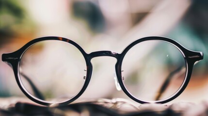 Fashion Eyewear Collection: Sunglasses, Eyeglasses & Optical Specs&mdash;Black/White/Blue Frames, Plastic Lenses & 3D Isolated Designs for Summer