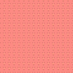 Simple small flower pattern Geometric mosaic floral fabric, wallpaper Fabric print Wallpapers Scrapbook, digital paper Gift wrap Packaging design Cottage, farmhouse, rustical decor