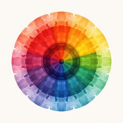 Obraz premium color palette guide