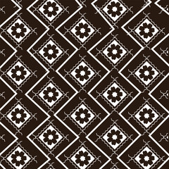 Abstract background with repeat pattern . Black and white color. Unique geometric vector swatch. Perfect for site backdrop, wrapping paper, wallpaper, textile and surface design.