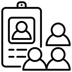 Membership Outline Icon