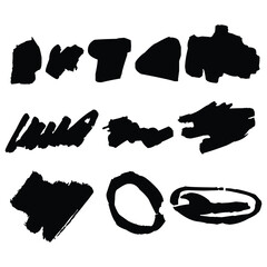Fluid Motion Abstract Brush Set