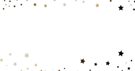 Gold and Black Starry Background