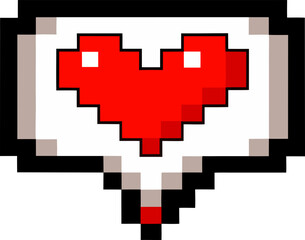 pixel heart pixel art
