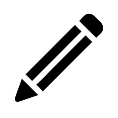 Pencil icon for writing and drawing tool