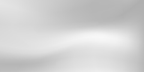 Silver foil background with metal mirror texture. Chrome gradient surface with thin glossy simple abstract.