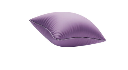 Elegant lavender pillow with delicate stitching adds a touch of modern comfort to any living space or bedroom decor idea
