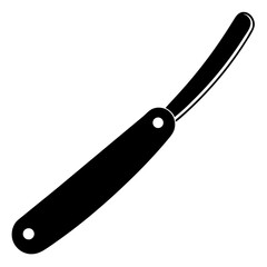 kitchen knife isolated on white