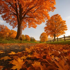 autumn in the forest