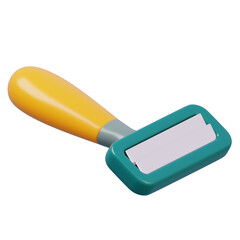 Hair removing tool floating in the void