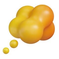 Chat Bubble 3D Illustration