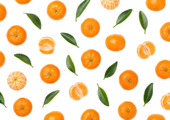 Obraz premium orange fruit, citrus background, fresh oranges, healthy fruit, vitamin c, food pattern, tropical citrus, juicy orange, sliced fruit, organic food