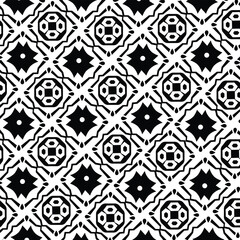 Abstract background with repeat pattern . Black and white color. Unique geometric vector swatch. Perfect for site backdrop, wrapping paper, wallpaper, textile and surface design.