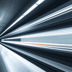 Dynamic grayscale movement of trains