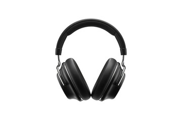 Fototapeta premium Experience pure sound with these wireless black headphones