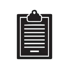 vector illustration of clipboard