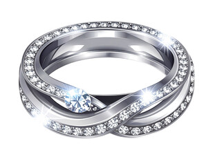 Hand Holding Shining Light Bulb with Energy Rays, Creative Concept, isolated - Elegant Diamond Eternity Wedding Ring with Gemstone Detailing Isolated PNG