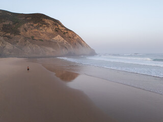 C&ocirc;tes portugaises vues de drone