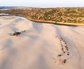 C&ocirc;tes portugaises vues de drone