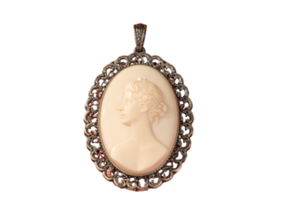 Hand Holding Shining Light Bulb with Energy Rays, Creative Concept, isolated - Victorian Style Cameo Pendant with Female Silhouette PNG